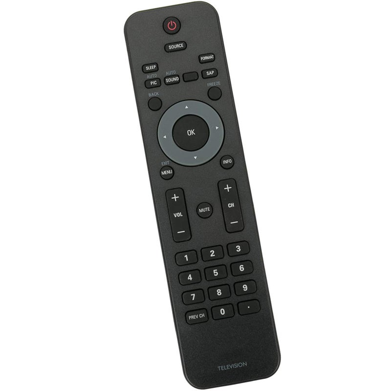 ZdalaMit Replacement Remote fit for Philips TV 22PFL4505D 32PFL4505D 26PFL4507 32PFL4507 32PFL3506 40PFL3505D 40PFL3705D 46PFL3705D 40PFL4707 40PFL3706 46PFL3706 50PFL3707 46PFL3705 46PFL3505D 22PFL4507 - Image 3